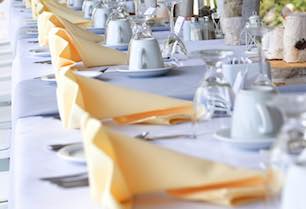 linen rentals from Tri-County Tent Rentals