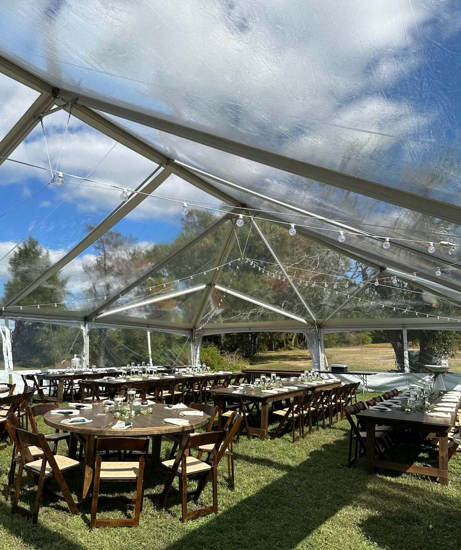 Clear Top Tents
